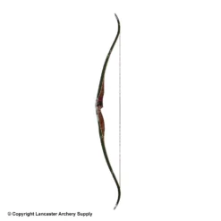 Bear Kodiak Traditional Recurve Bow (Shedua/Purple Heart/Green Glass)