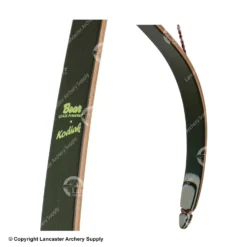 Bear Kodiak Traditional Recurve Bow (Shedua/Purple Heart/Green Glass) -Shadow Archer 1360310 limbs