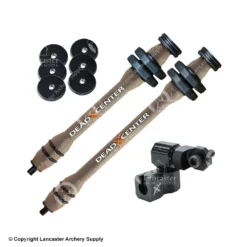 Dead Center Dead Level V2 Hunter Lite Stabilizer Kit (10" & 8") -Shadow Archer 8590116 tan