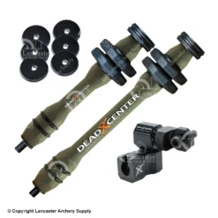Dead Center Dead Level V2 Hunter Lite Stabilizer Kit (8" & 6") -Shadow Archer 8590117 green