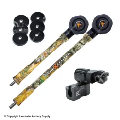 Dead Center Dead Level Hunter Verge Lite Stabilizer Kit (12" & 9") -Shadow Archer 8590118 edge