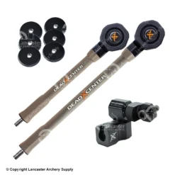 Dead Center Dead Level Hunter Verge Lite Stabilizer Kit (12" & 9") -Shadow Archer 8590118 tan