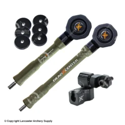 Dead Center Dead Level Hunter Verge Lite Stabilizer Kit (9" & 7") 12 Dead Center Dead Level Hunter Verge Lite Stabilizer Kit (9" & 7") -Shadow Archer 8590119 green