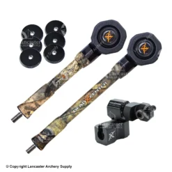 Dead Center Dead Level Hunter Verge Lite Stabilizer Kit (9" & 7") 9 Dead Center Dead Level Hunter Verge Lite Stabilizer Kit (9" & 7") -Shadow Archer 8590119 mo country