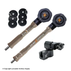 Dead Center Dead Level Hunter Verge Lite Stabilizer Kit (9" & 7") 13 Dead Center Dead Level Hunter Verge Lite Stabilizer Kit (9" & 7") -Shadow Archer 8590119 tan